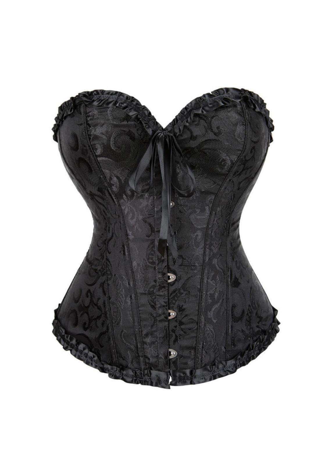 Satin Lace Corset