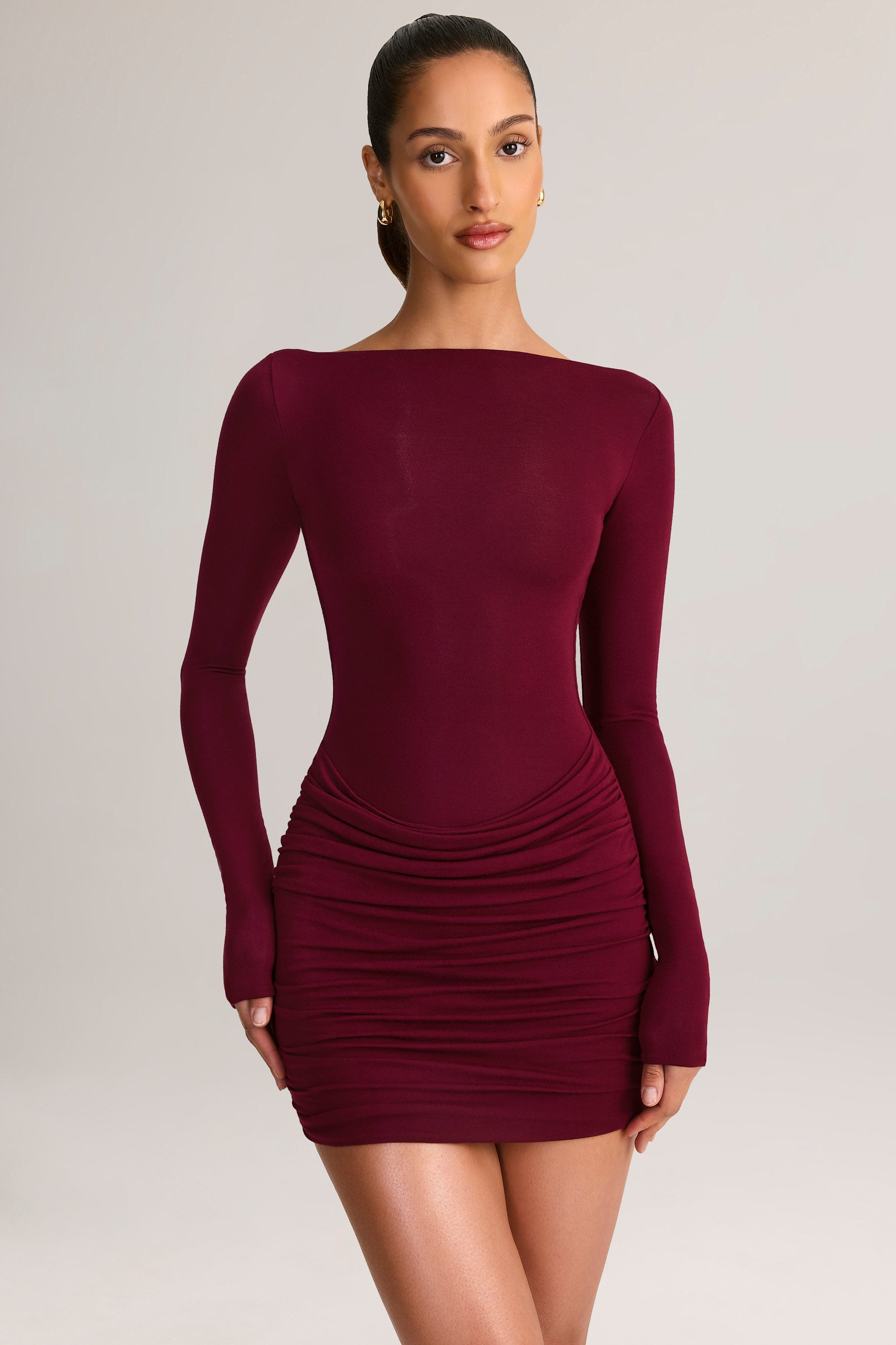 Modal eska Mini Dress wine