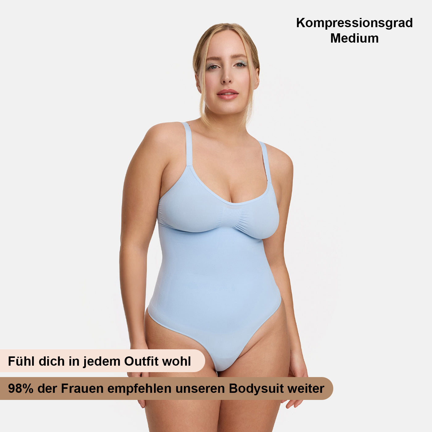 Sculpting thong shapewear bodysuit
