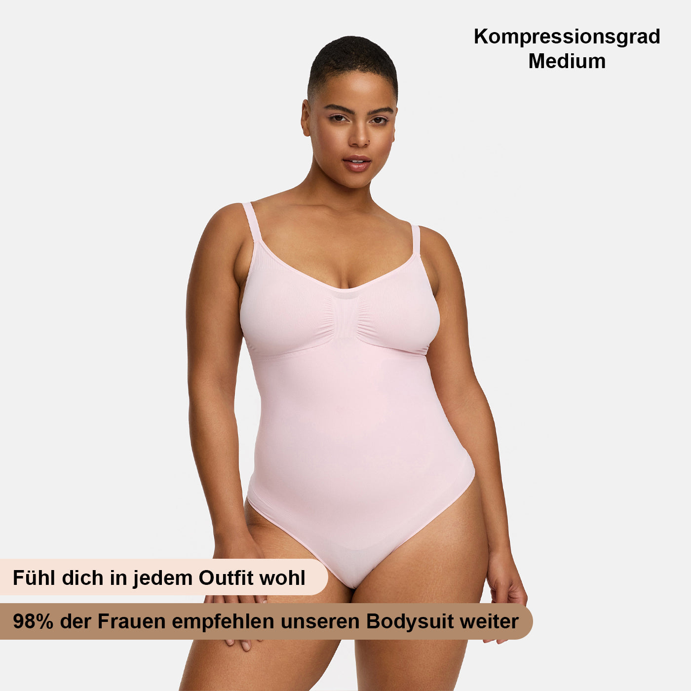 Sculpting thong shapewear bodysuit