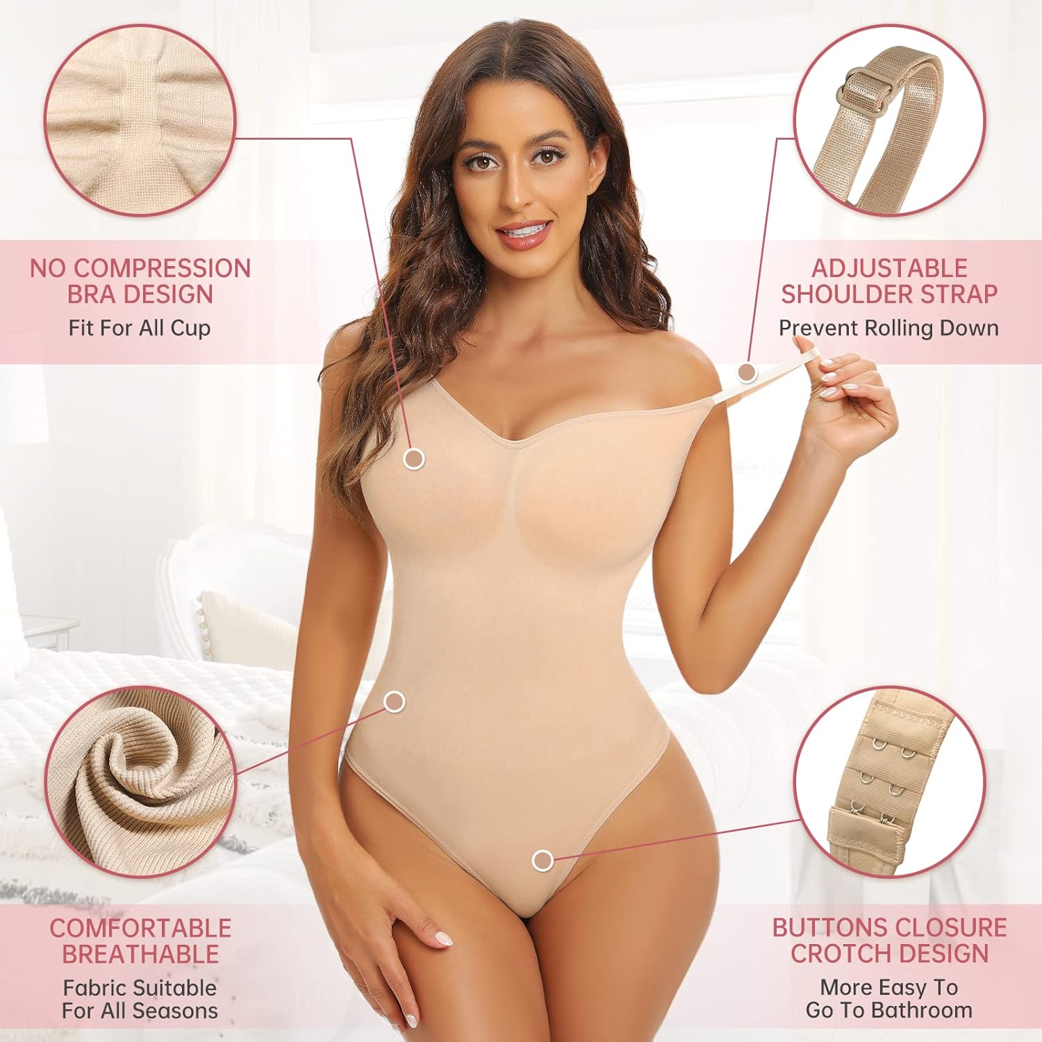 Invisible flat-stomach shapewear