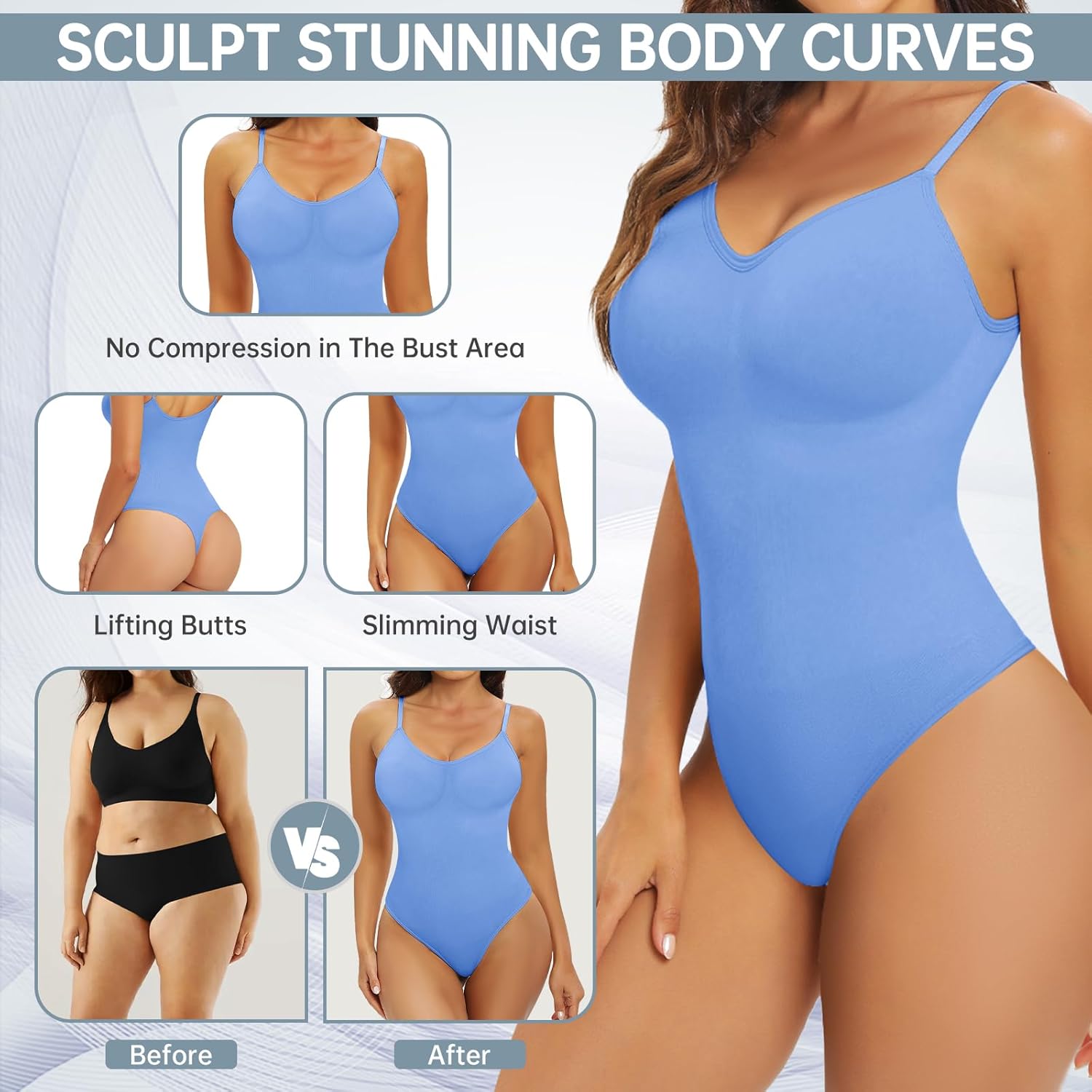 Invisible flat-stomach shapewear