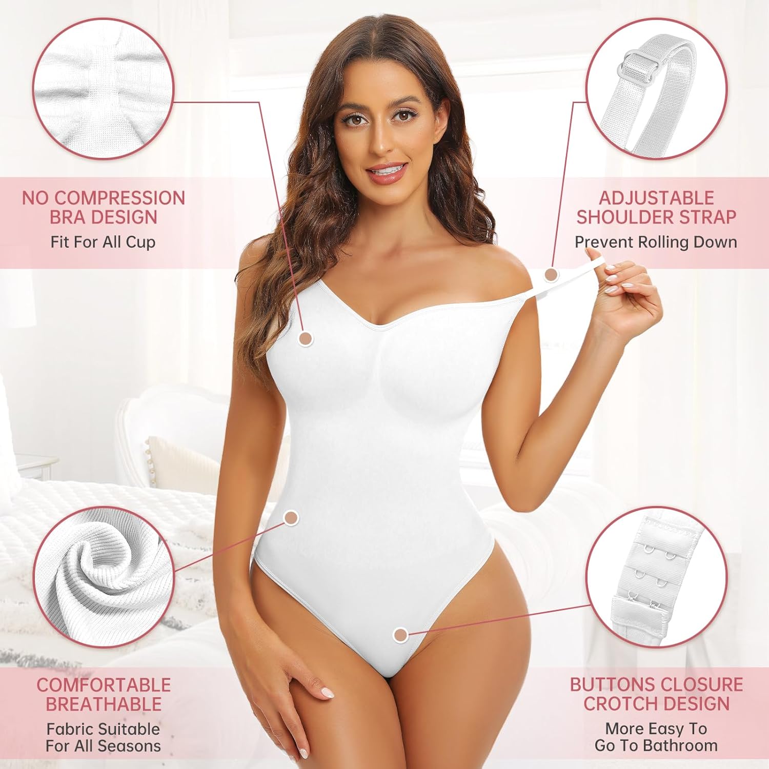 Invisible flat-stomach shapewear