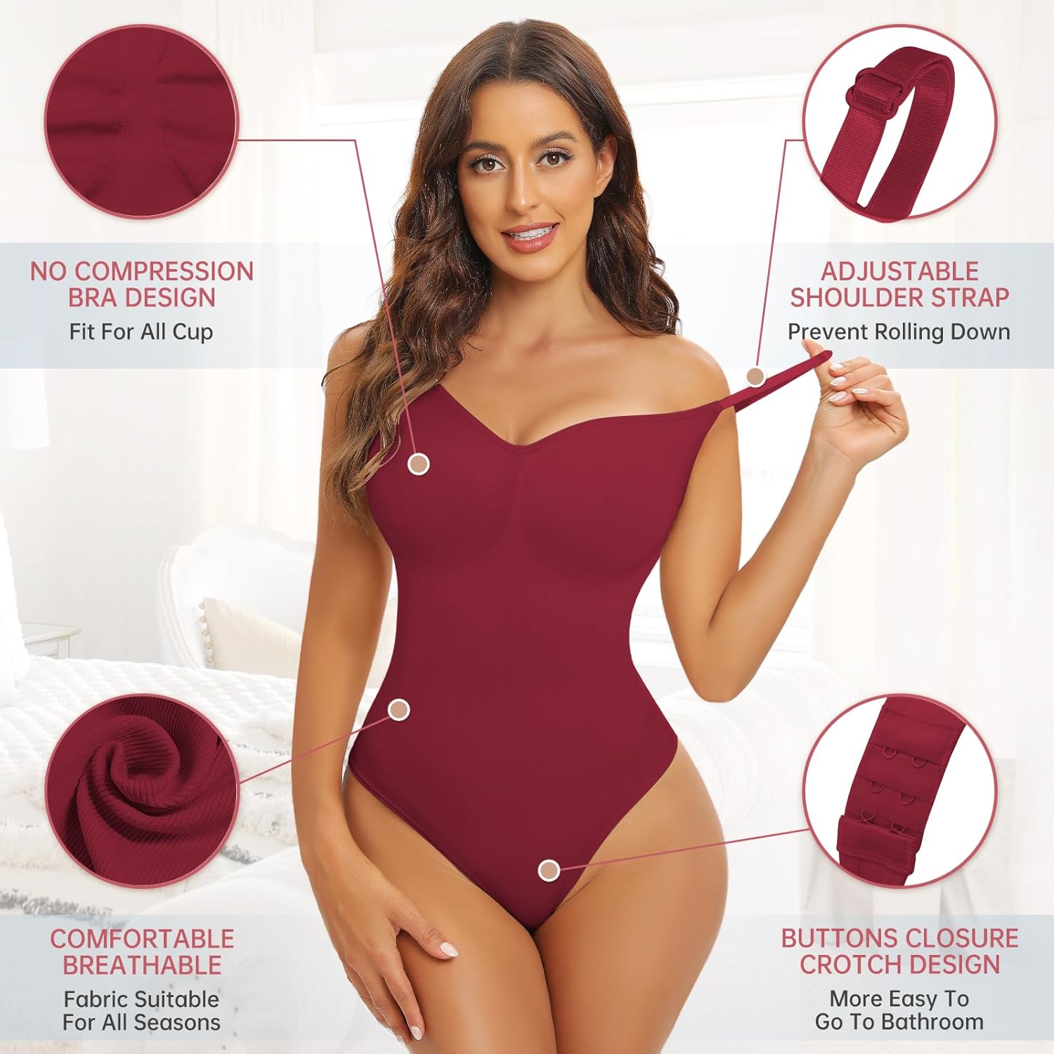 Invisible flat-stomach shapewear