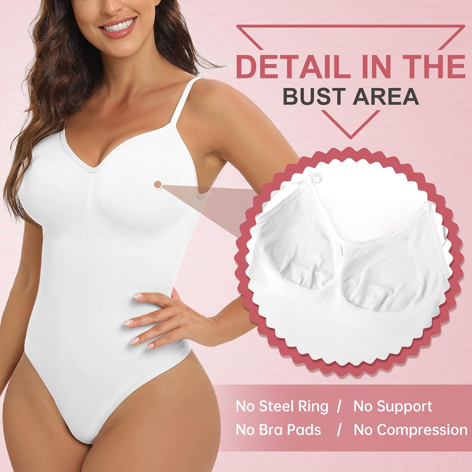 Invisible flat-stomach shapewear