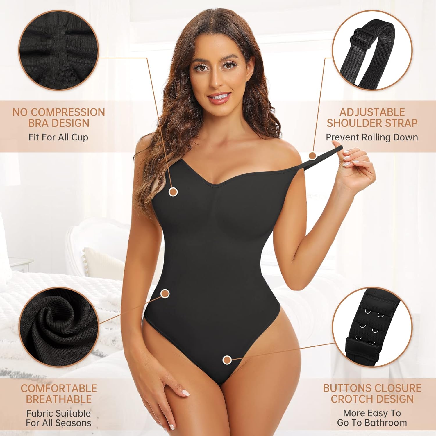 Invisible flat-stomach shapewear