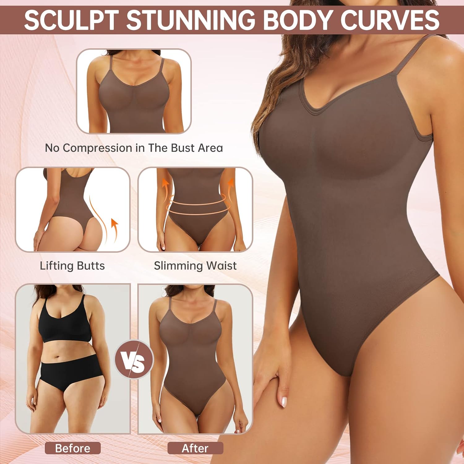 Invisible flat-stomach shapewear