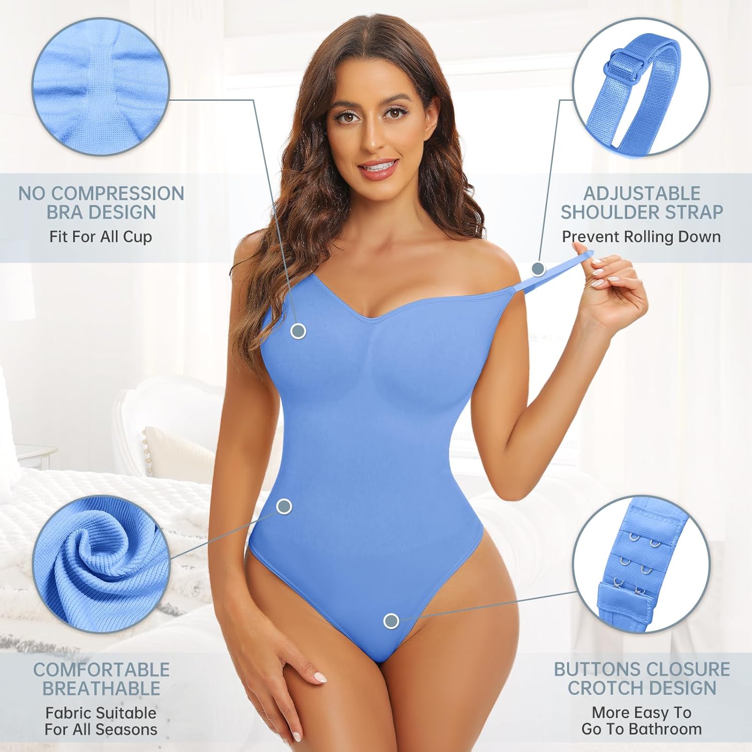 Invisible flat-stomach shapewear