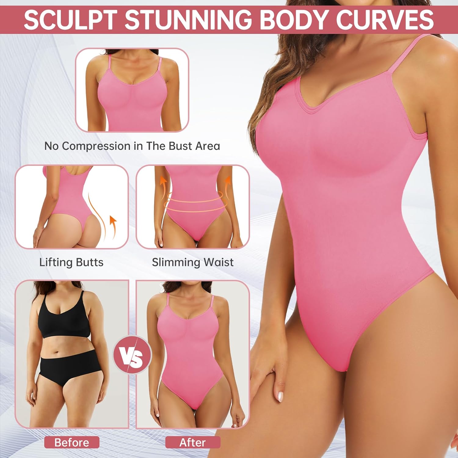 Invisible flat-stomach shapewear