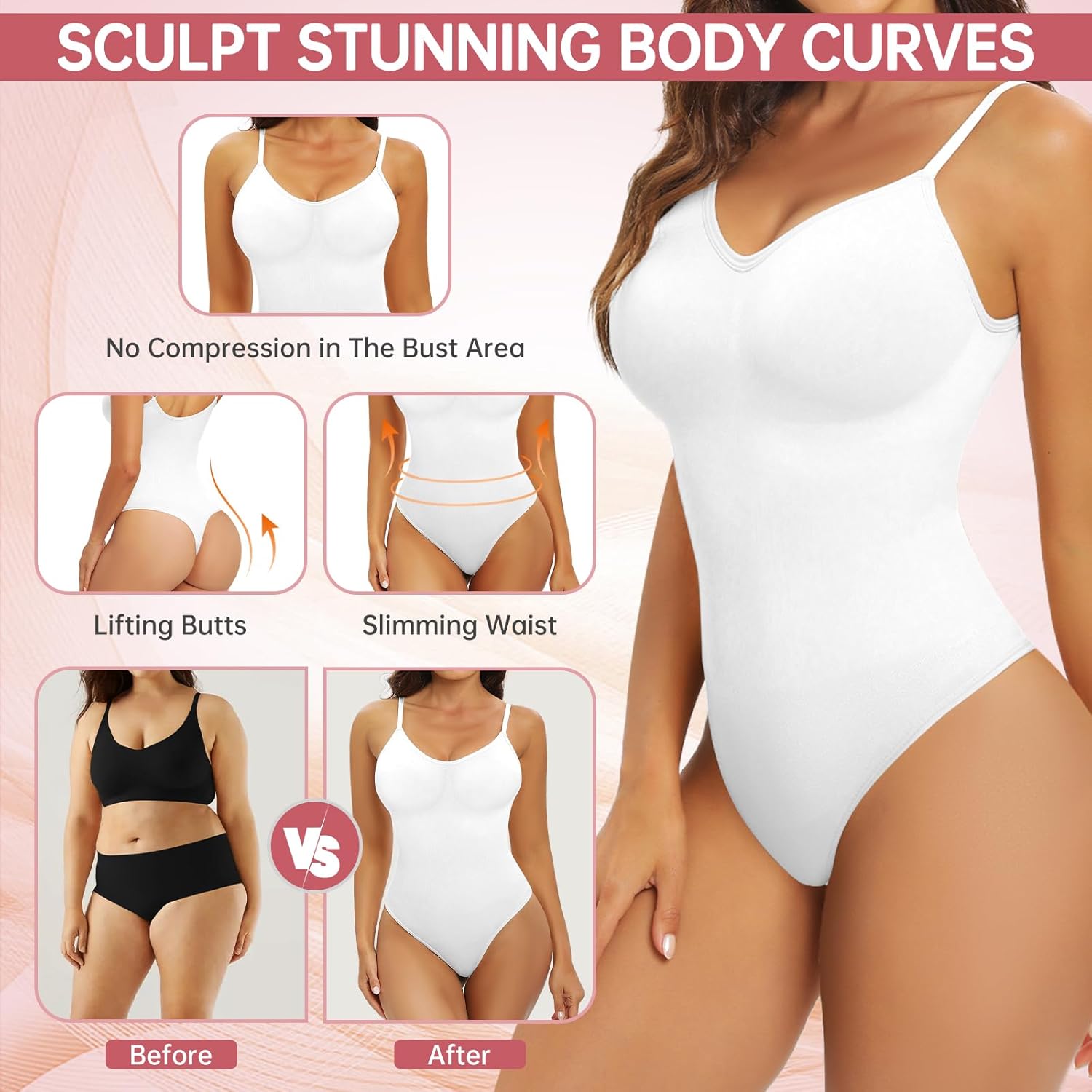 Invisible flat-stomach shapewear