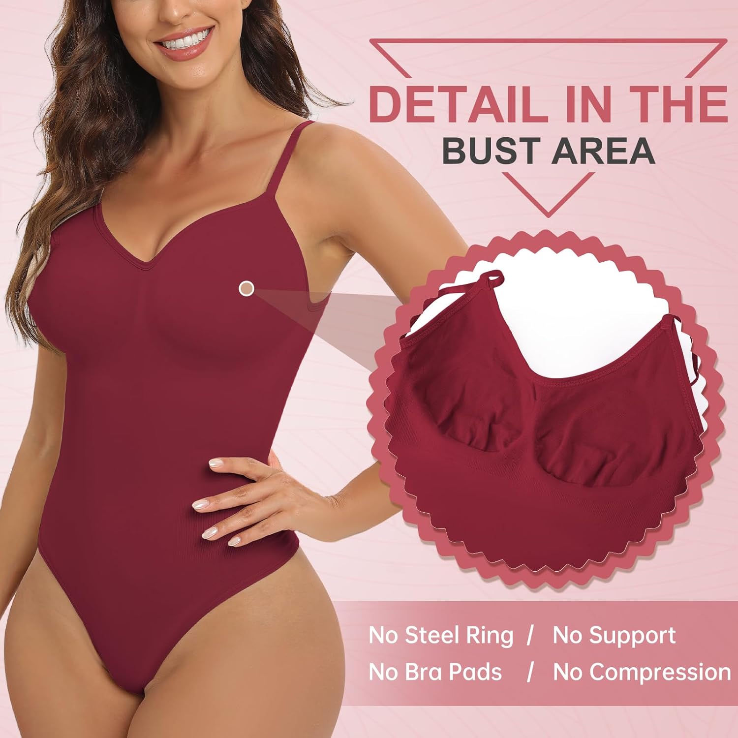 Invisible flat-stomach shapewear