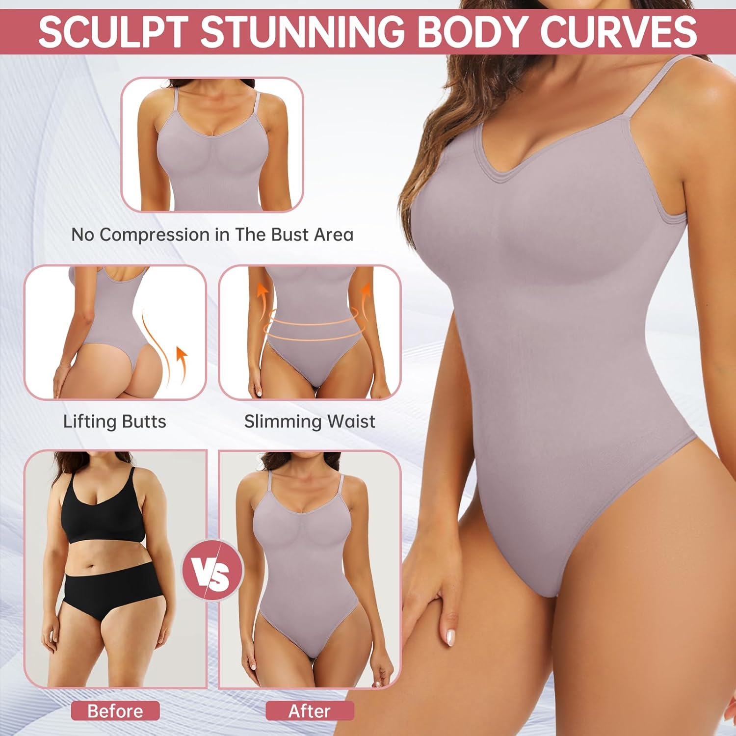 Invisible flat-stomach shapewear
