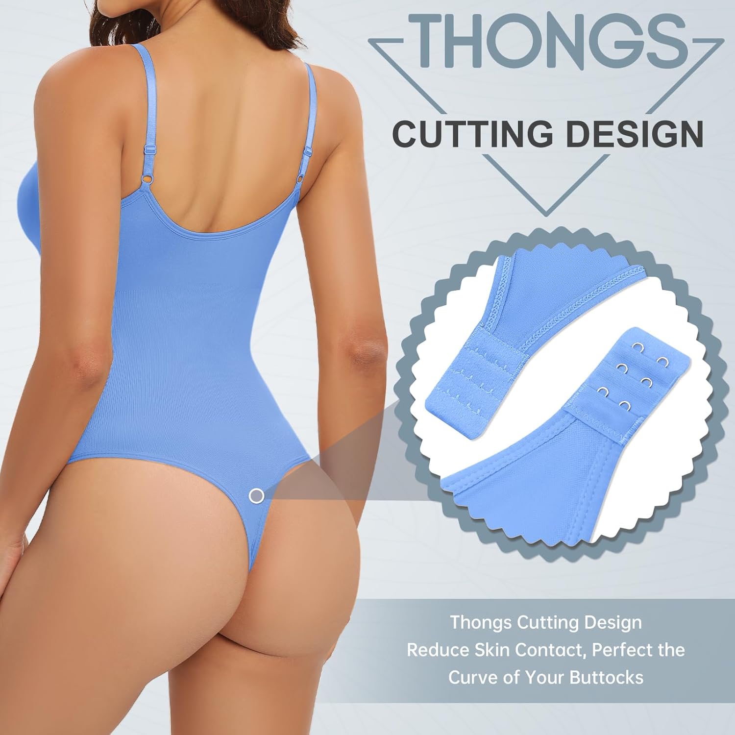 Invisible flat-stomach shapewear