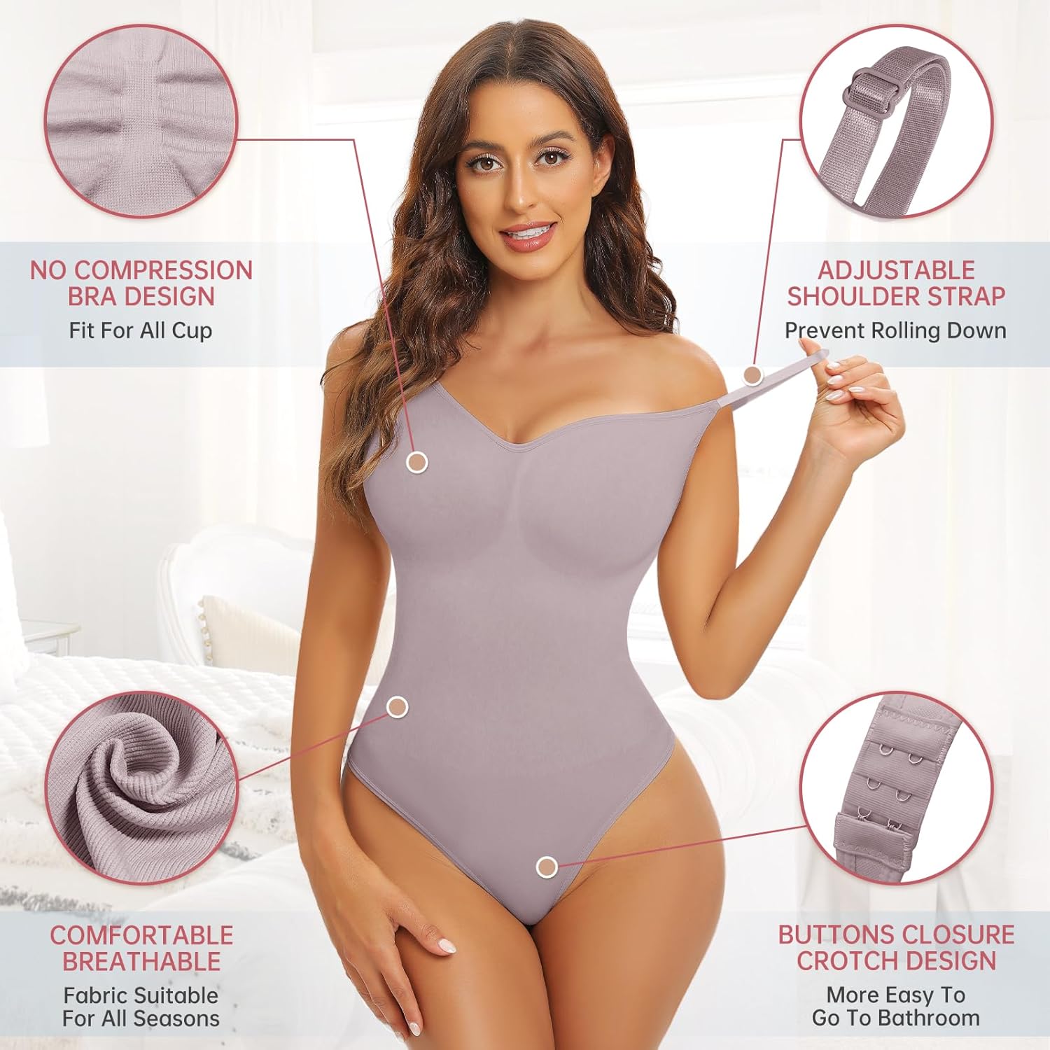 Invisible flat-stomach shapewear