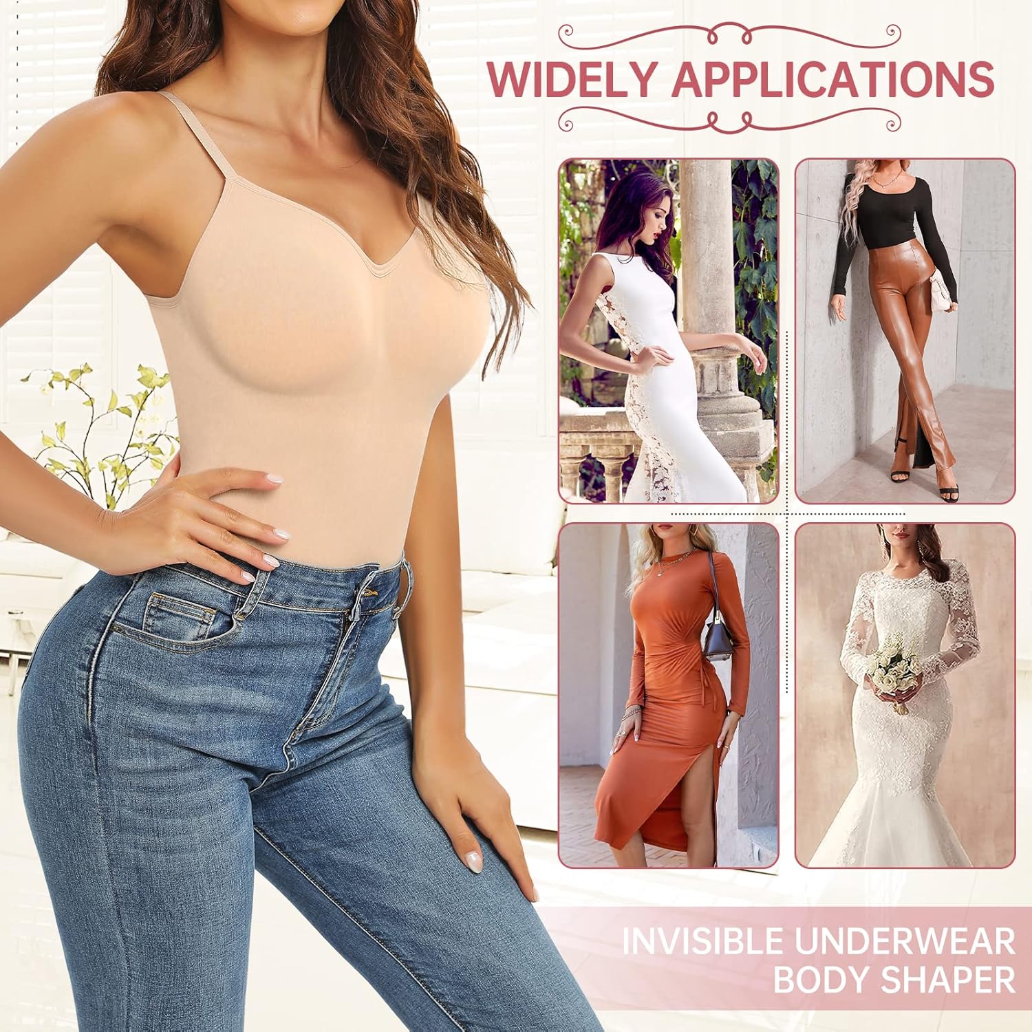 Invisible flat-stomach shapewear