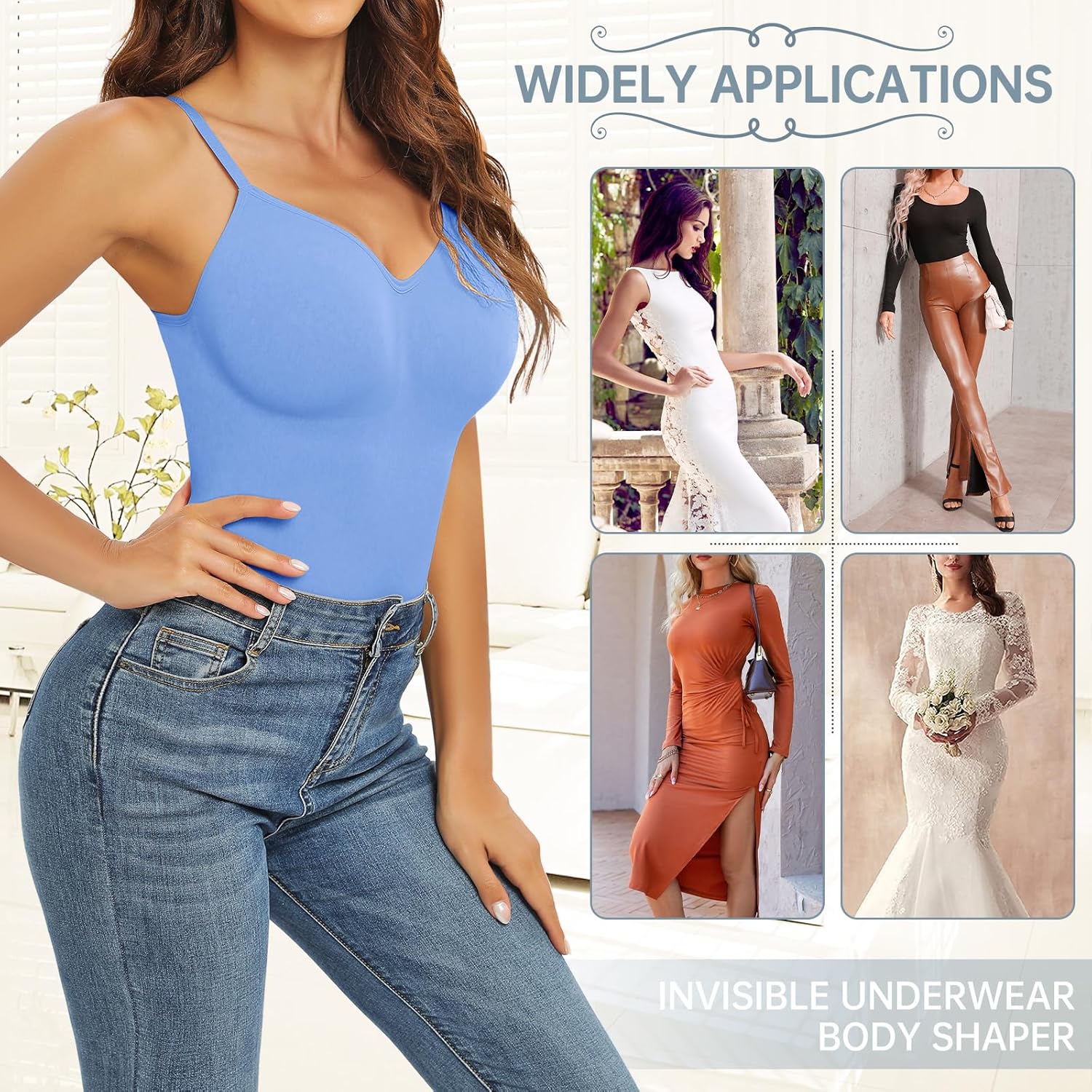 Invisible flat-stomach shapewear