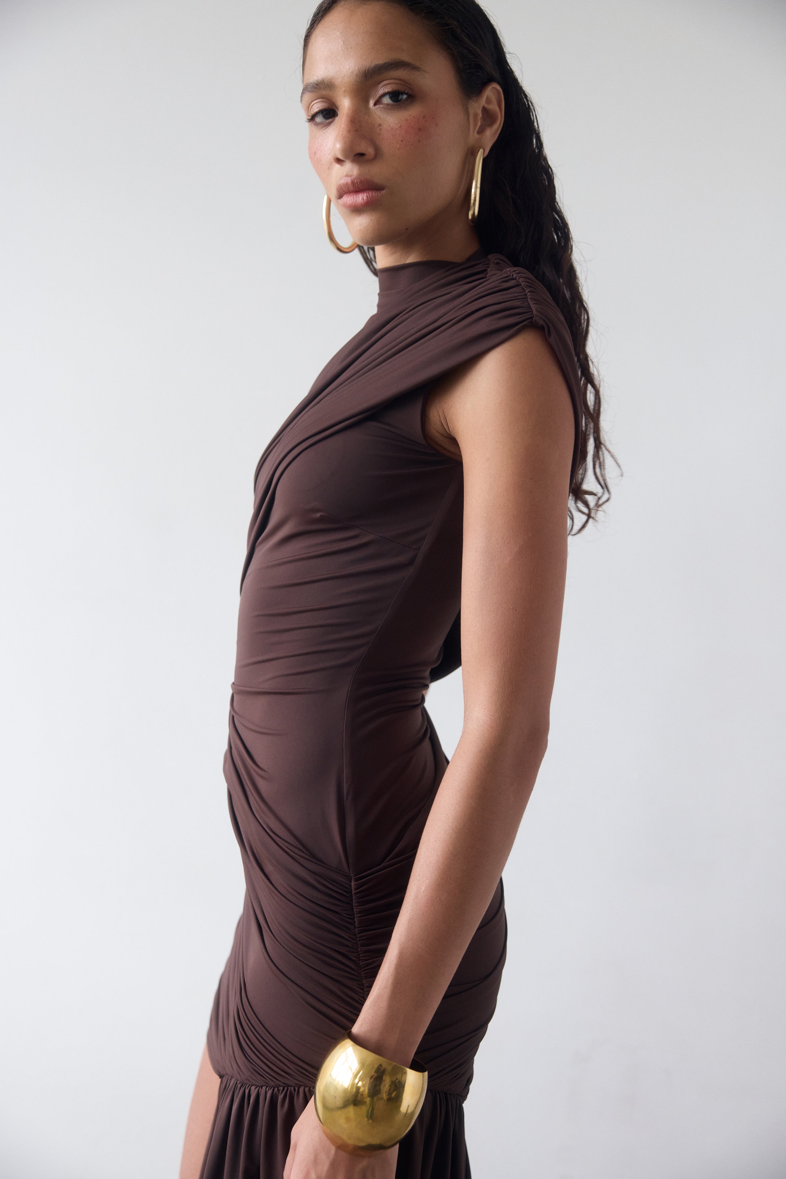 Eclipse Drape Dress