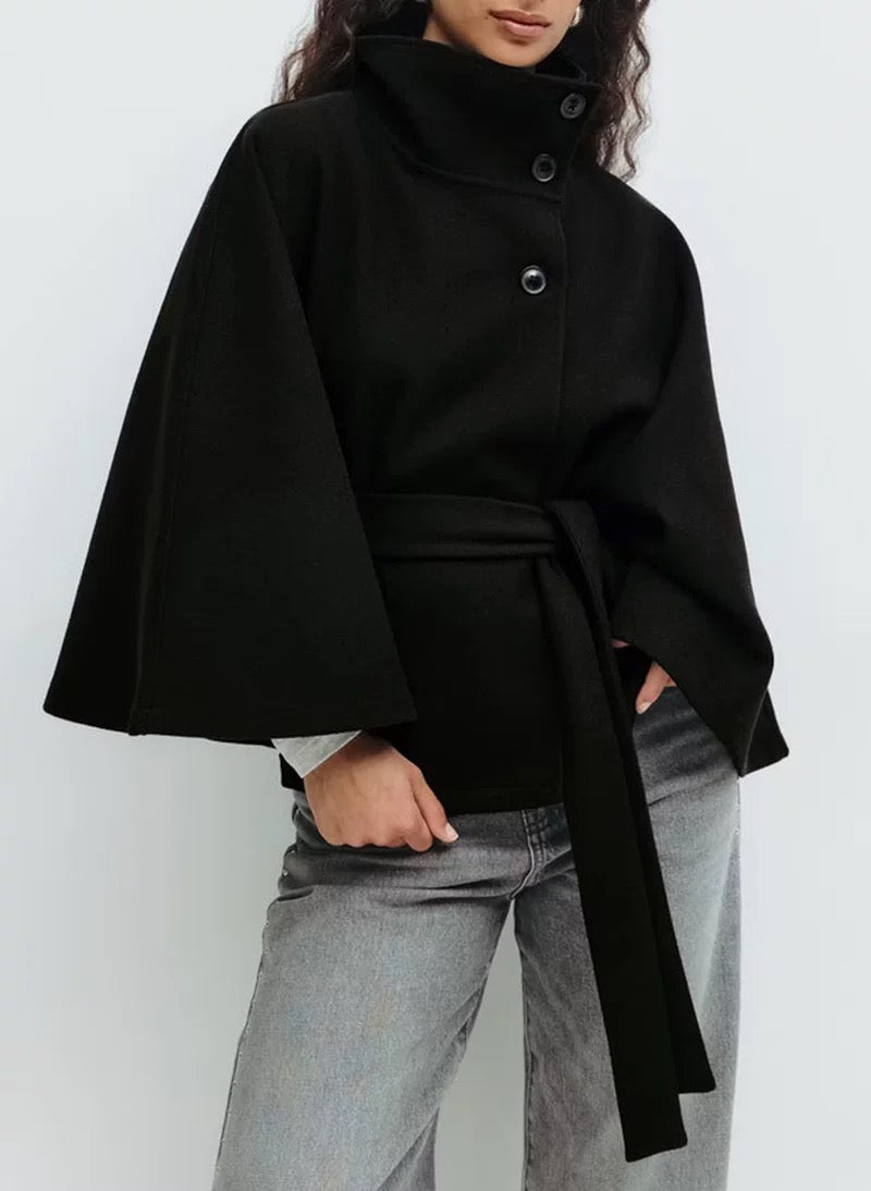 Ivory Cape Coat