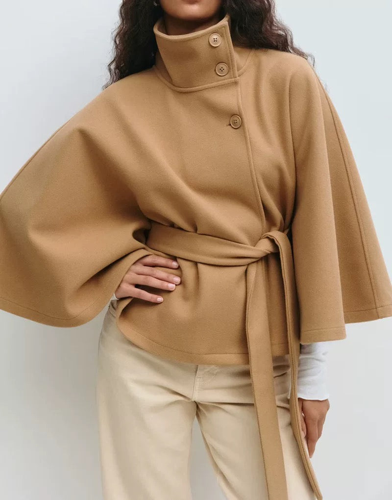 Ivory Cape Coat
