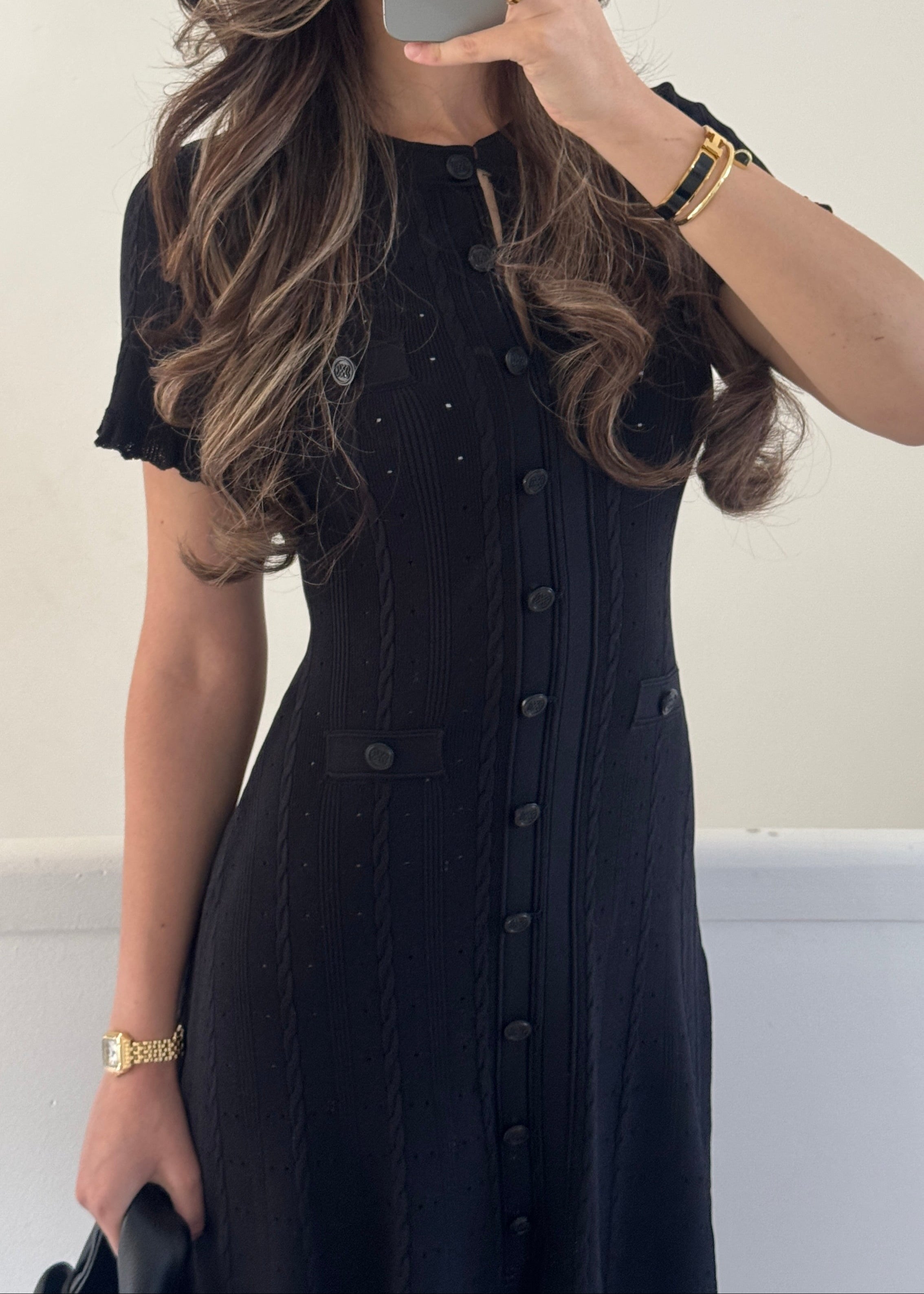 Claire tweed dress, classic charm