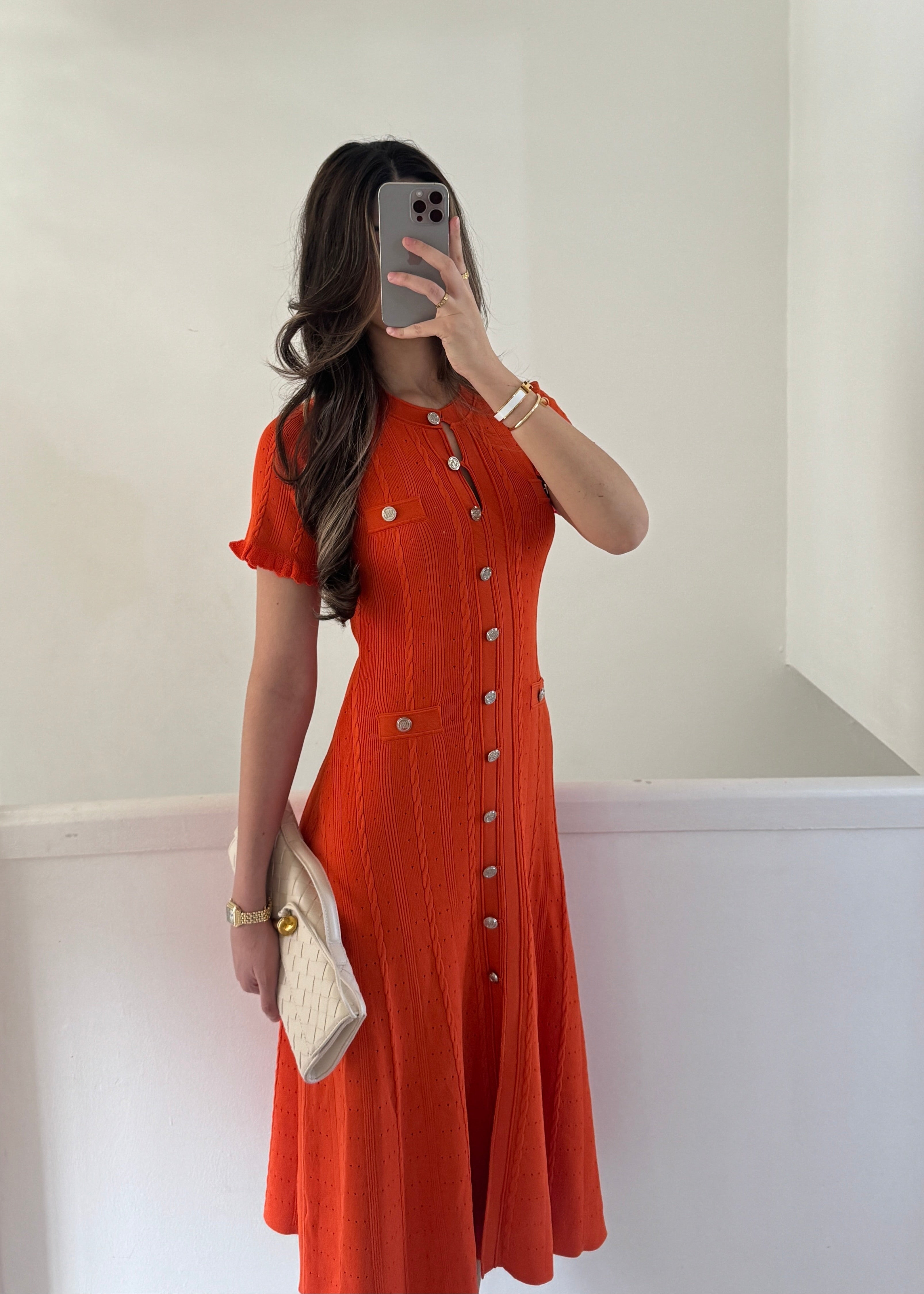 Claire tweed dress, classic charm