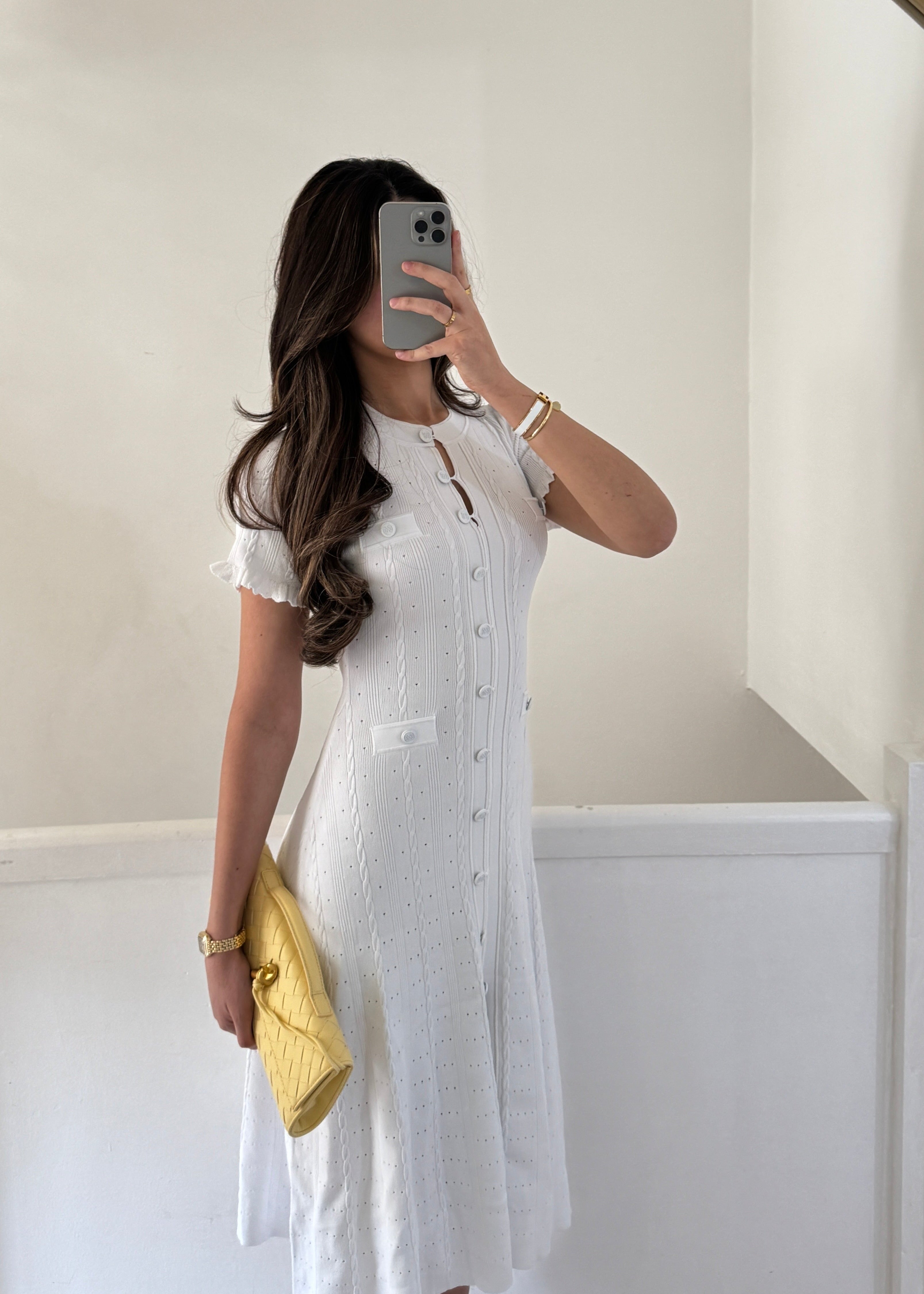 Claire tweed dress, classic charm