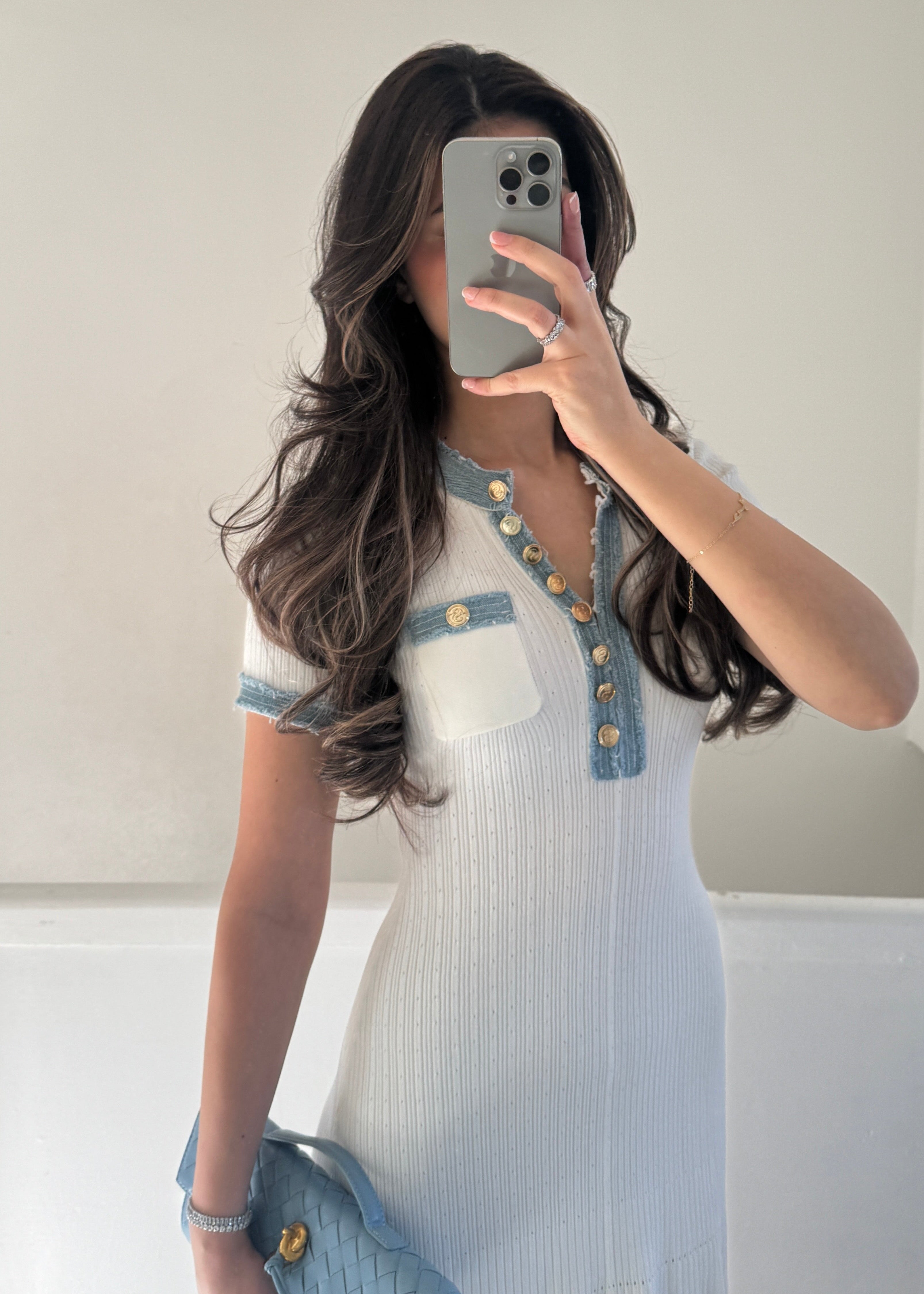 Claire tweed dress, classic charm