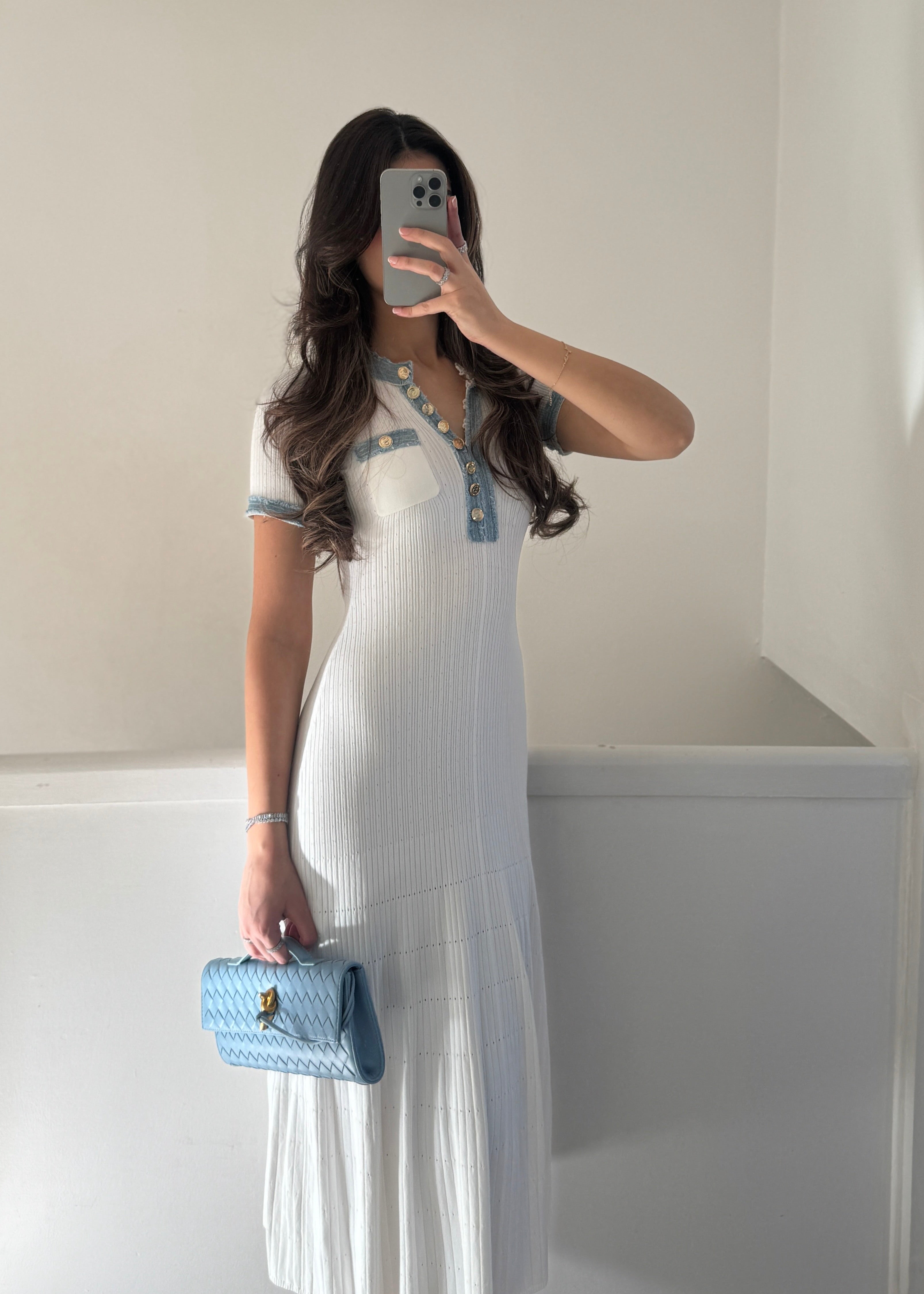 Claire tweed dress, classic charm