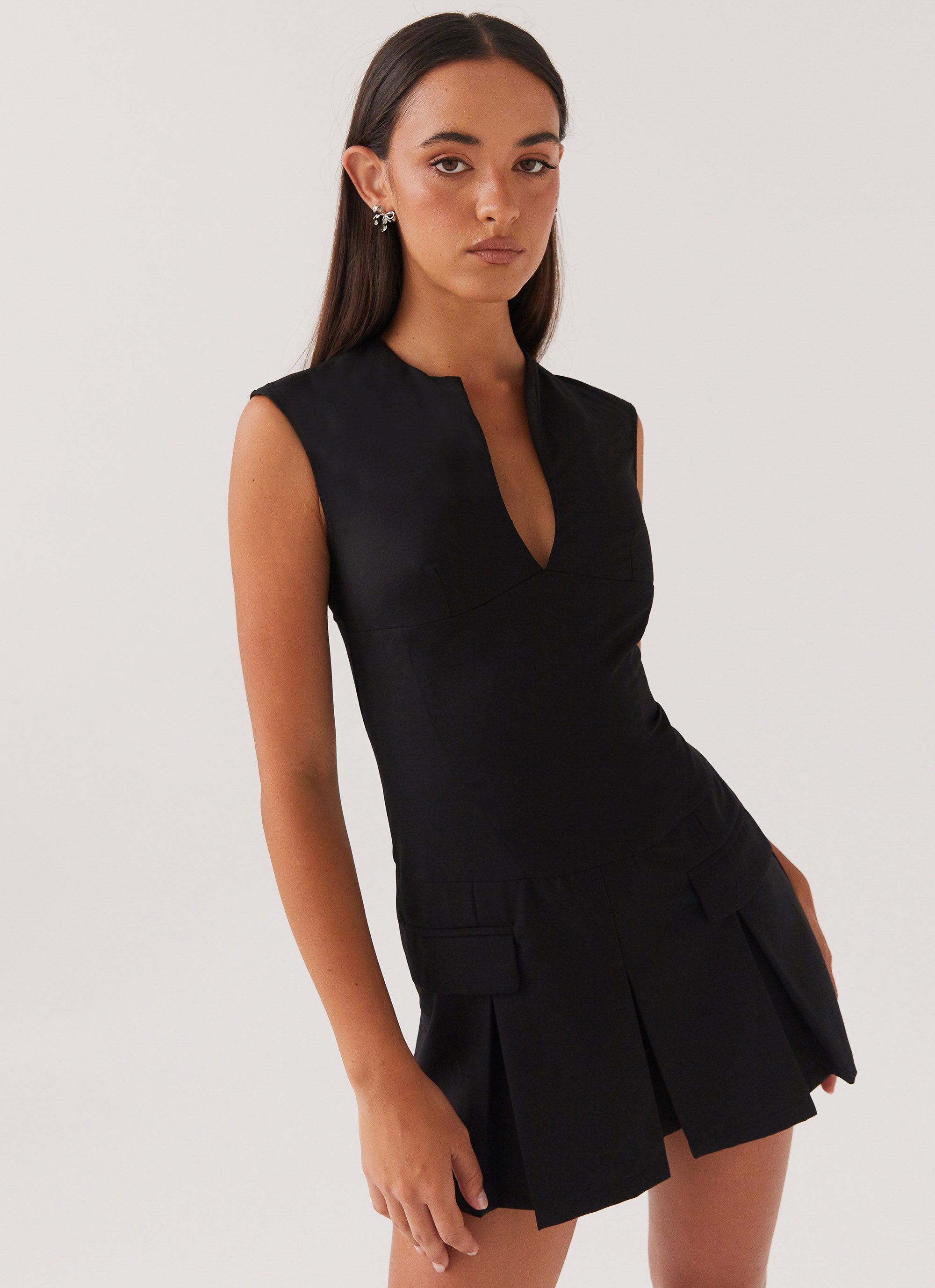 luna Mini Dress - Black