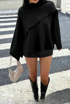 the wool cape coat