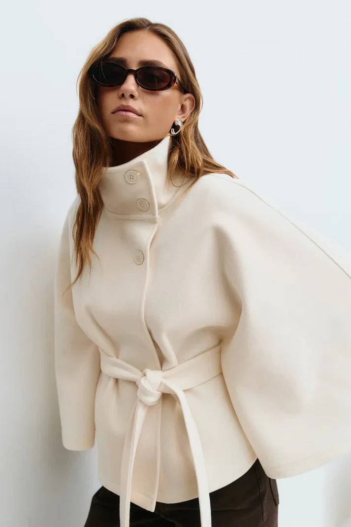 Ivory Cape Coat