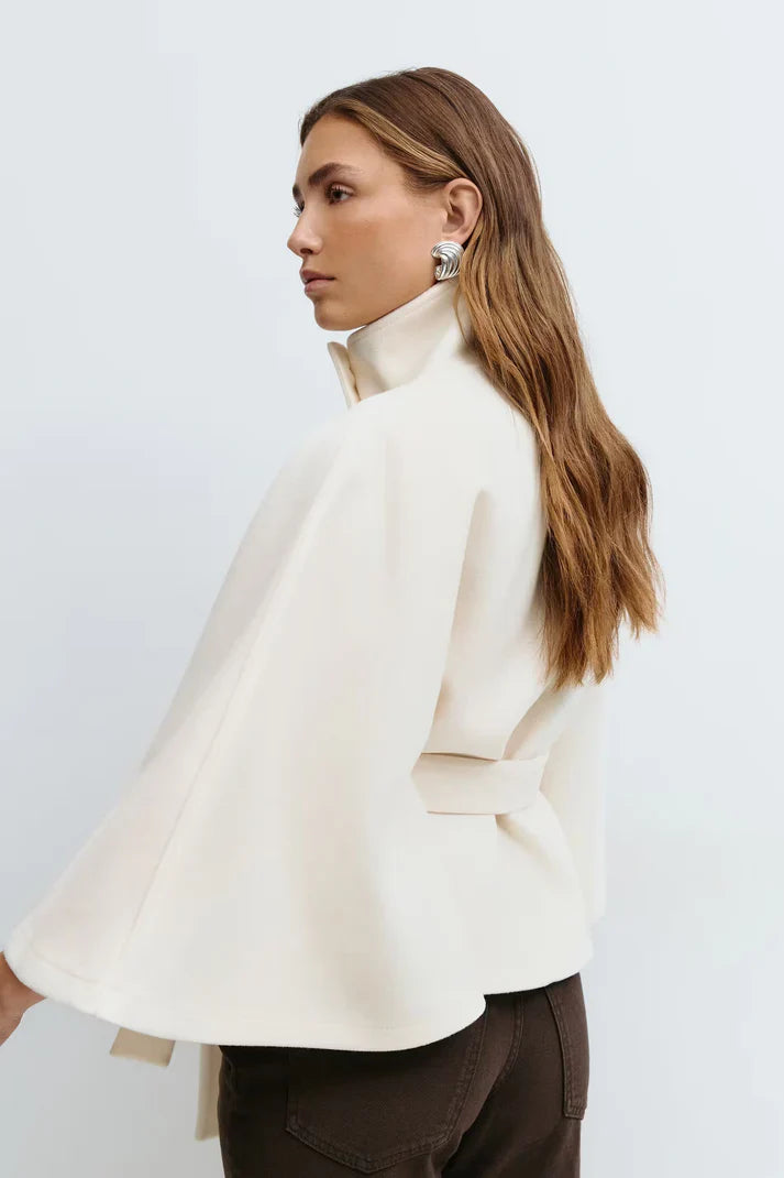 Ivory Cape Coat
