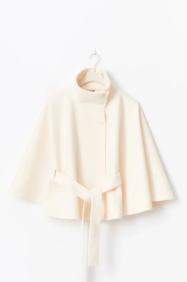 Ivory Cape Coat