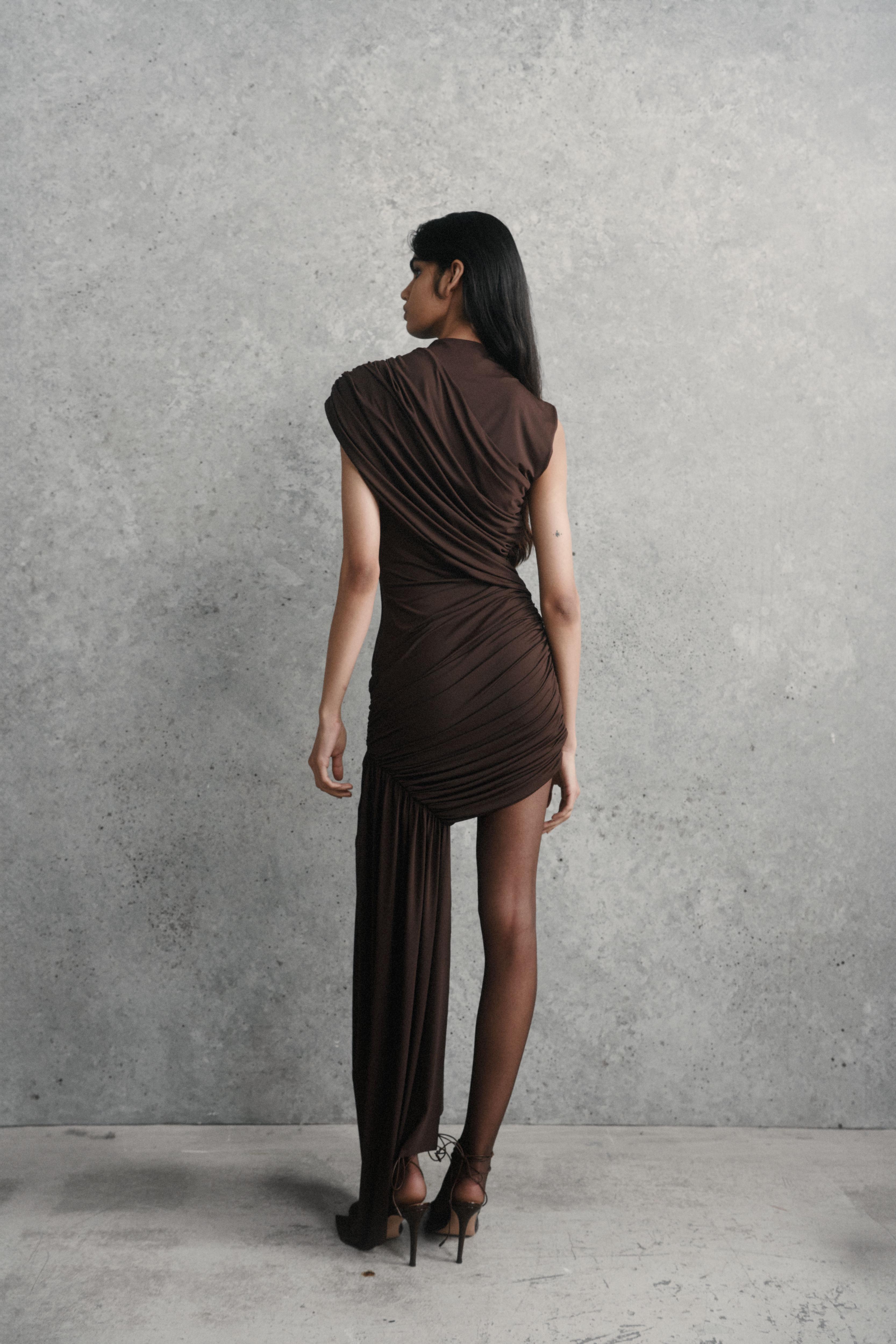 Eclipse Drape Dress