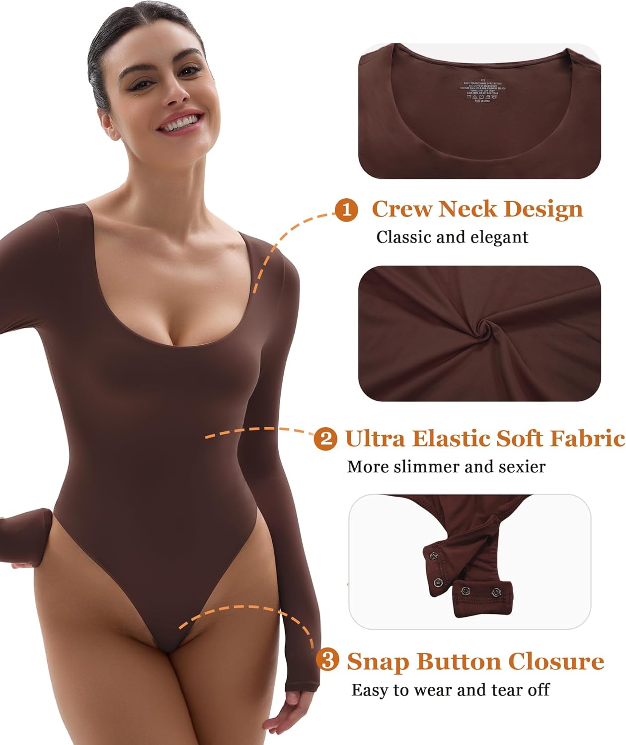 Double-layer tight-fitting bodysuit