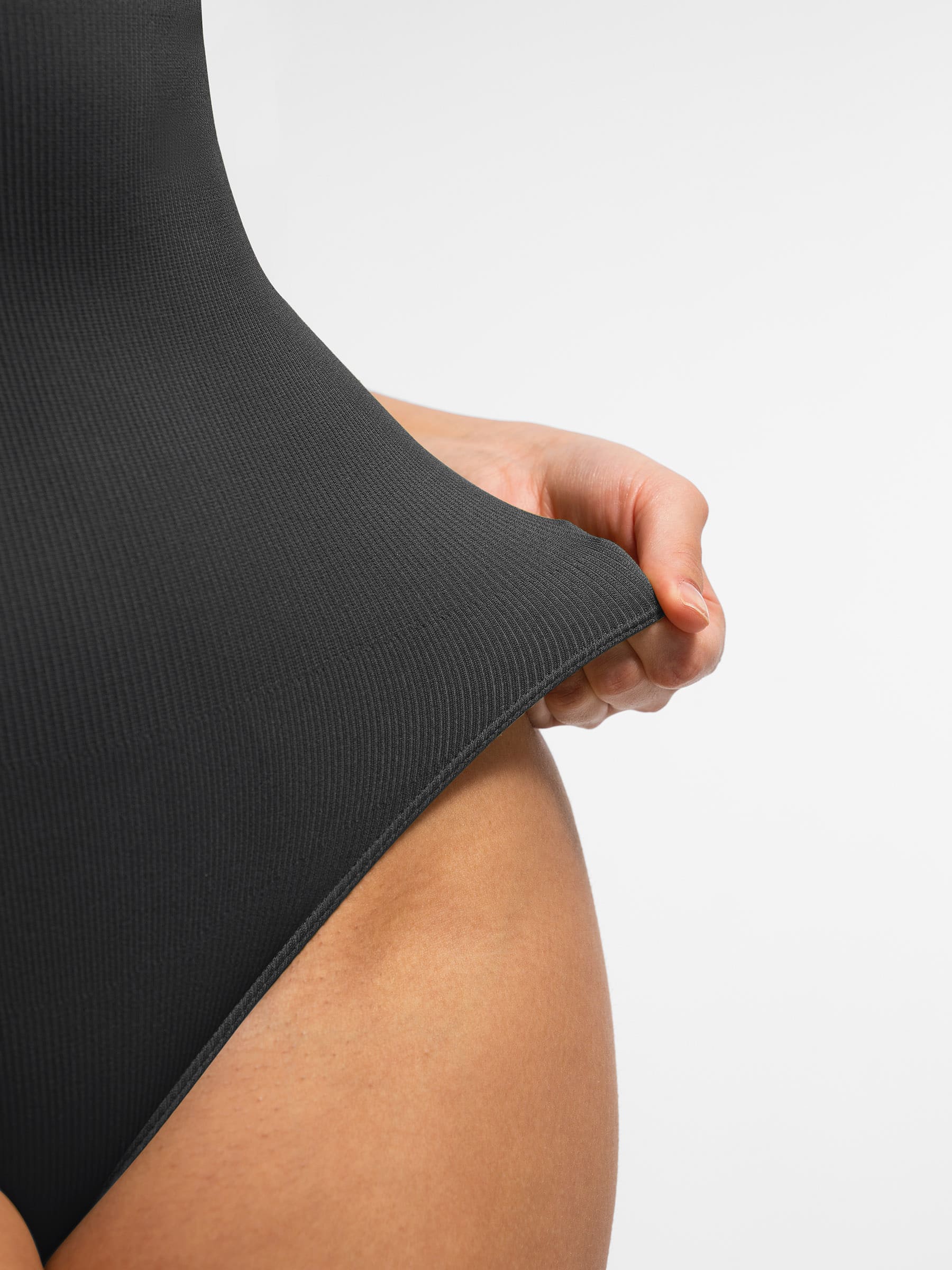 Crew neck seamless bodysuit