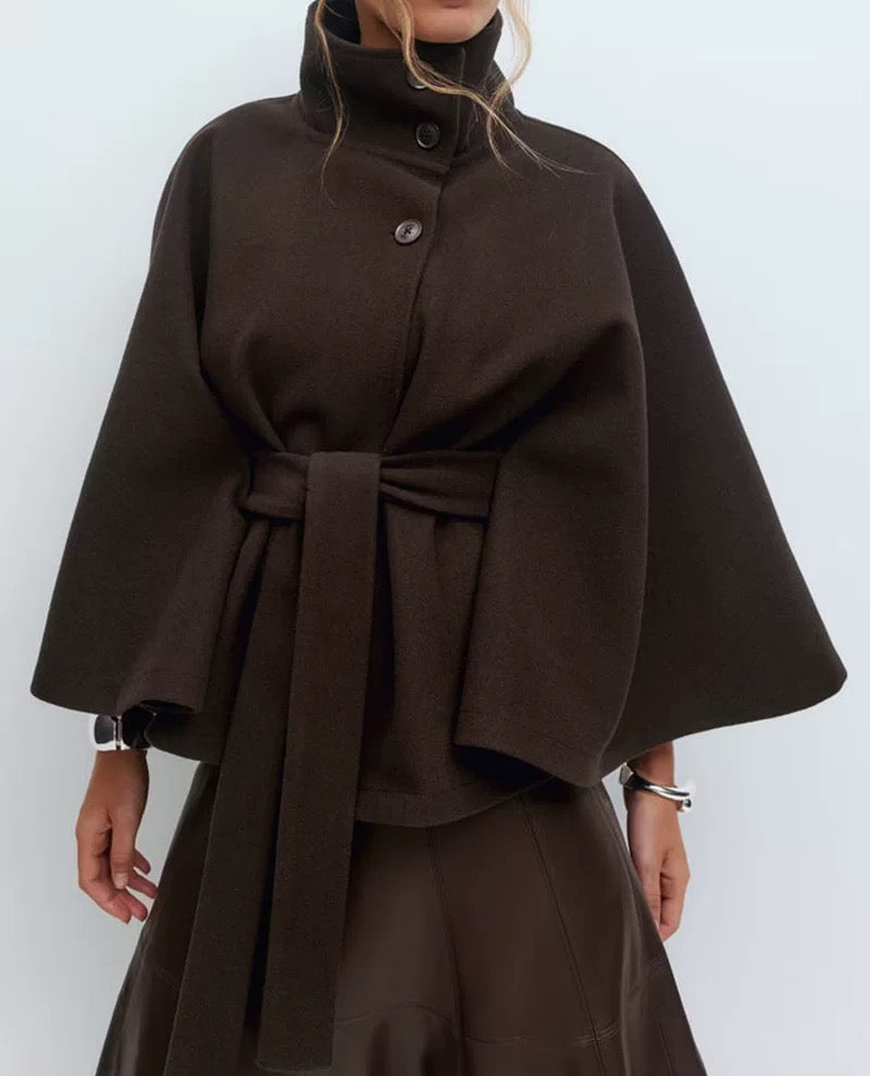 Ivory Cape Coat