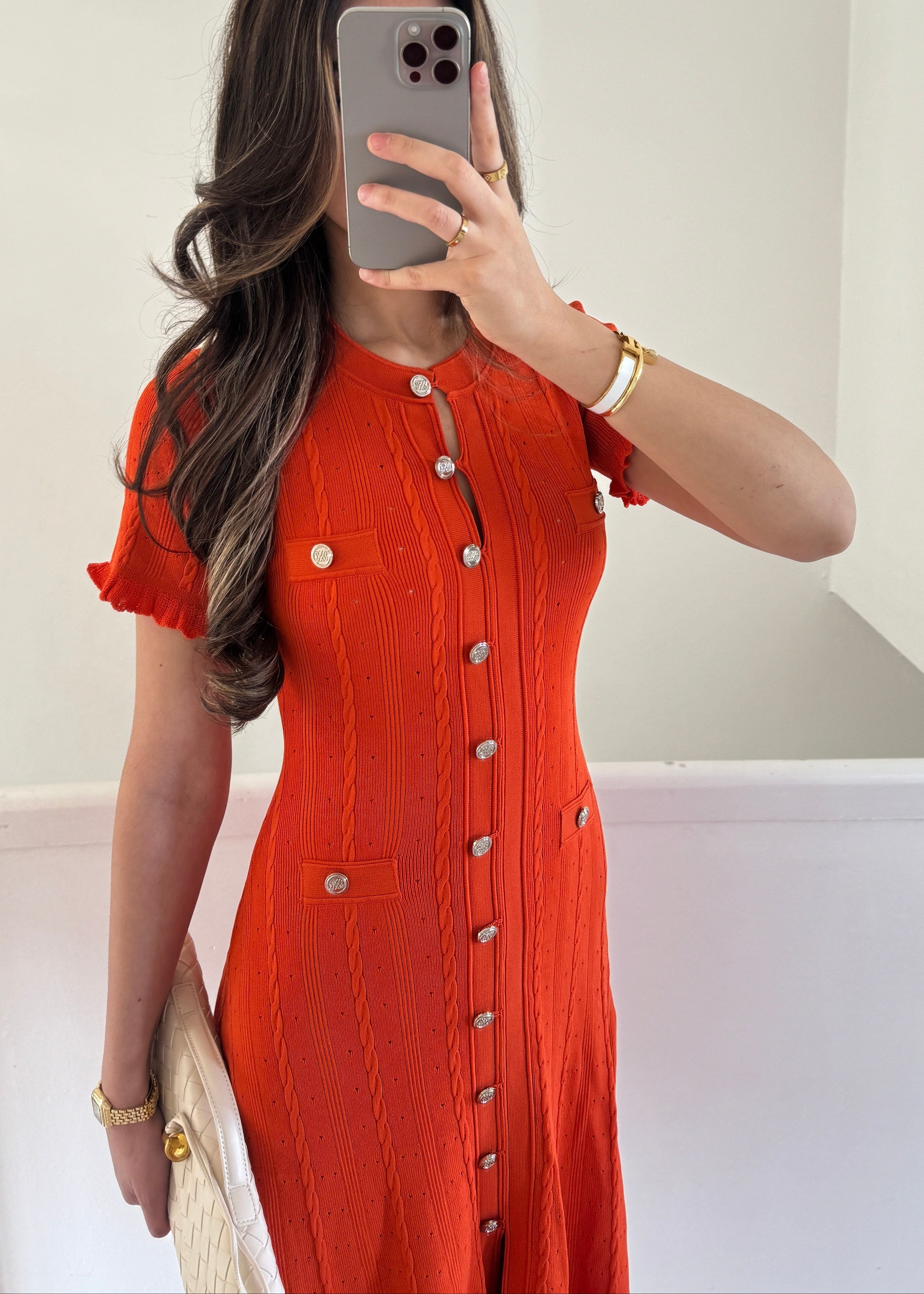 Claire tweed dress, classic charm