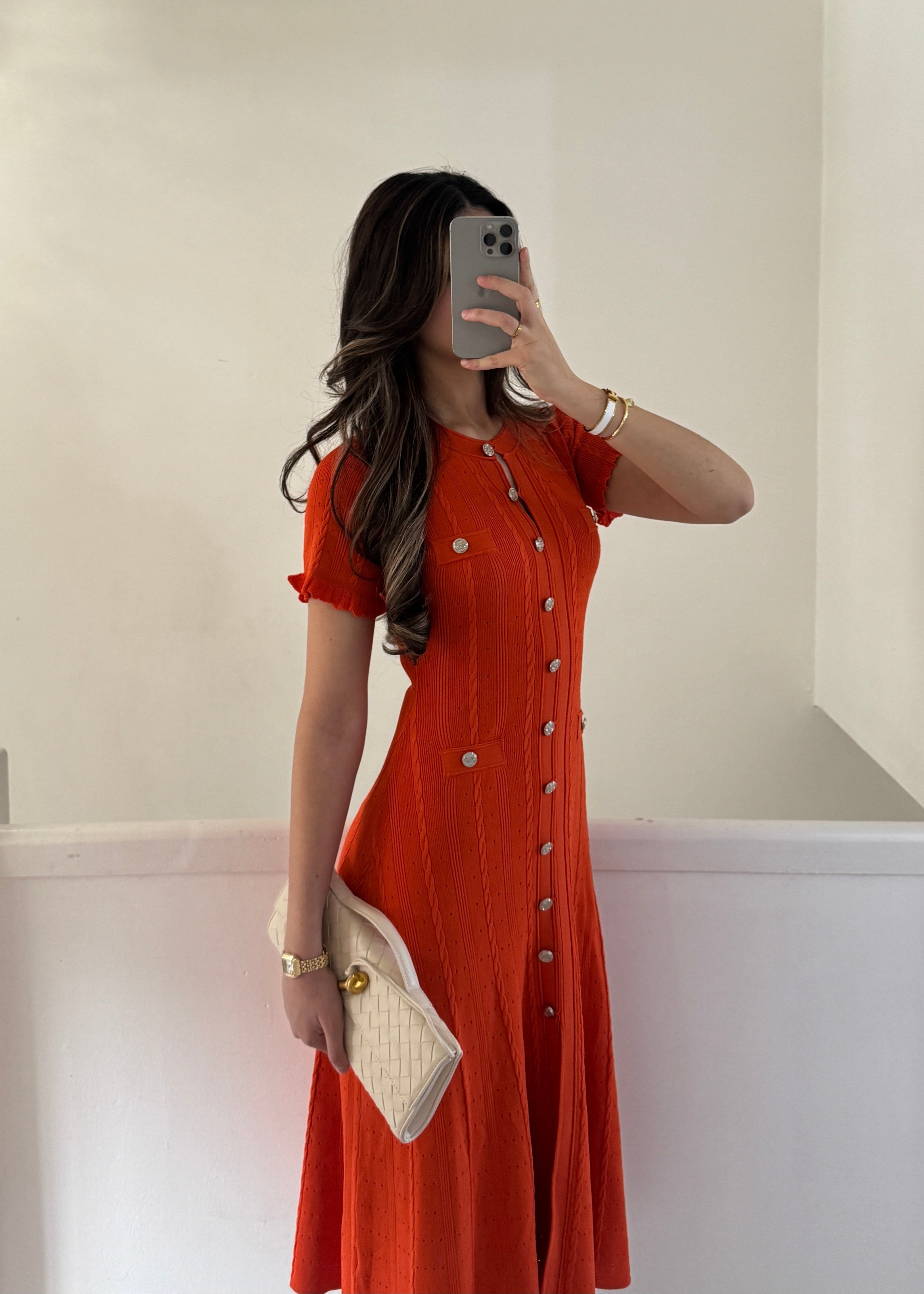 Claire tweed dress, classic charm