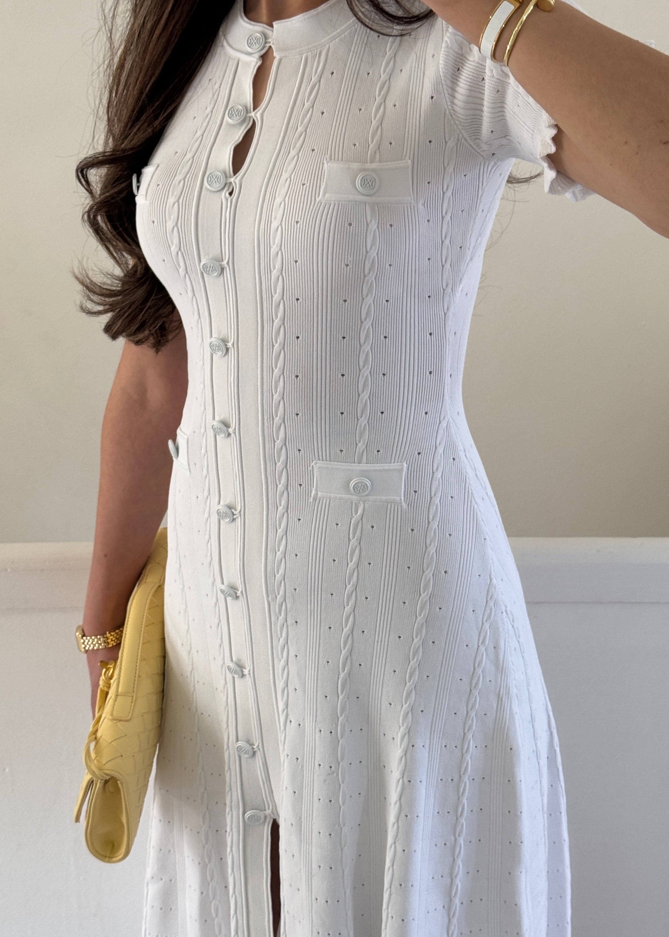 Claire tweed dress, classic charm