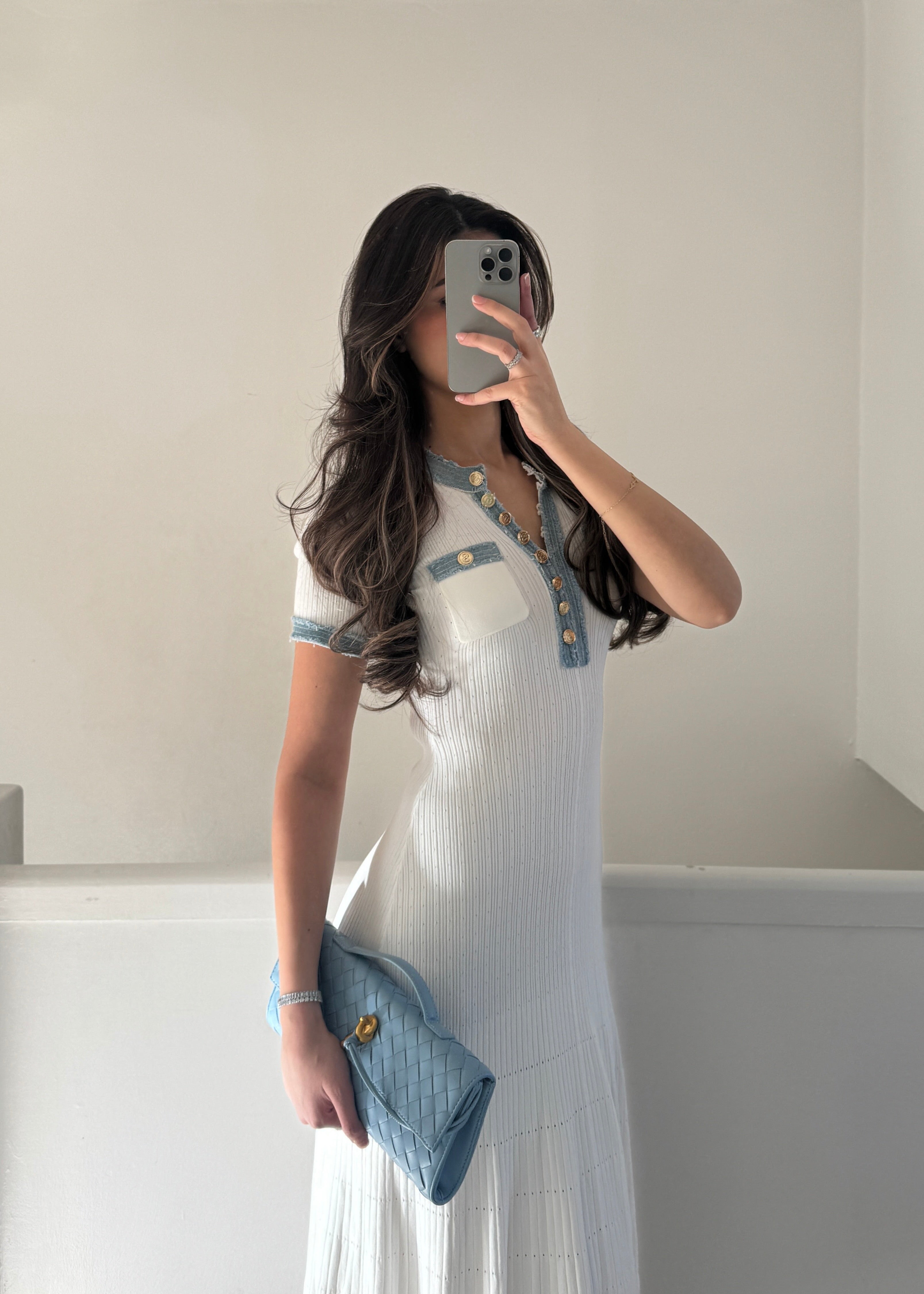 Claire tweed dress, classic charm