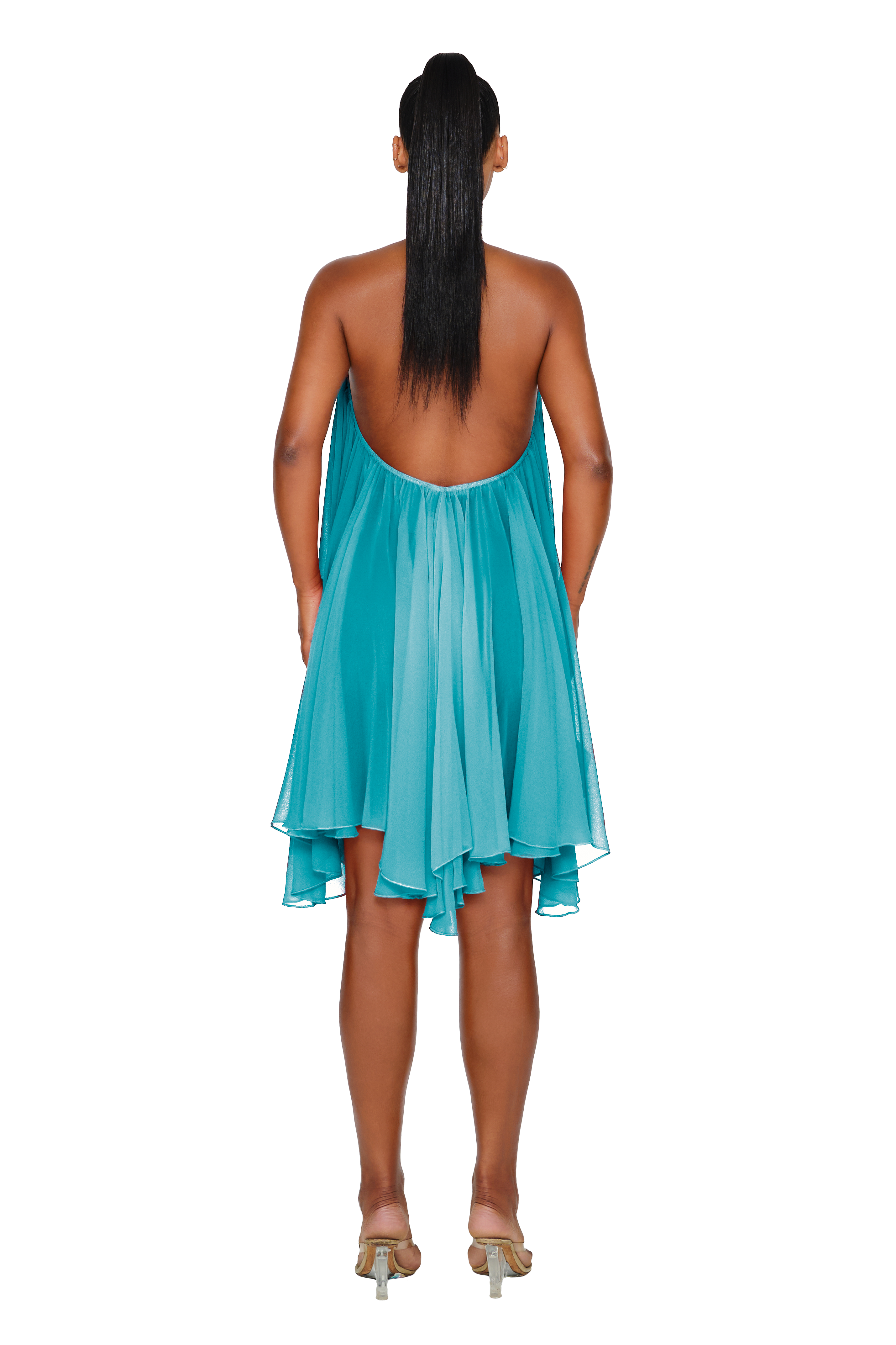 blue mirage mini dress