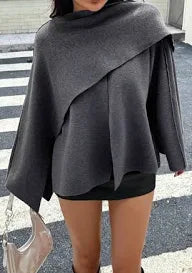the wool cape coat