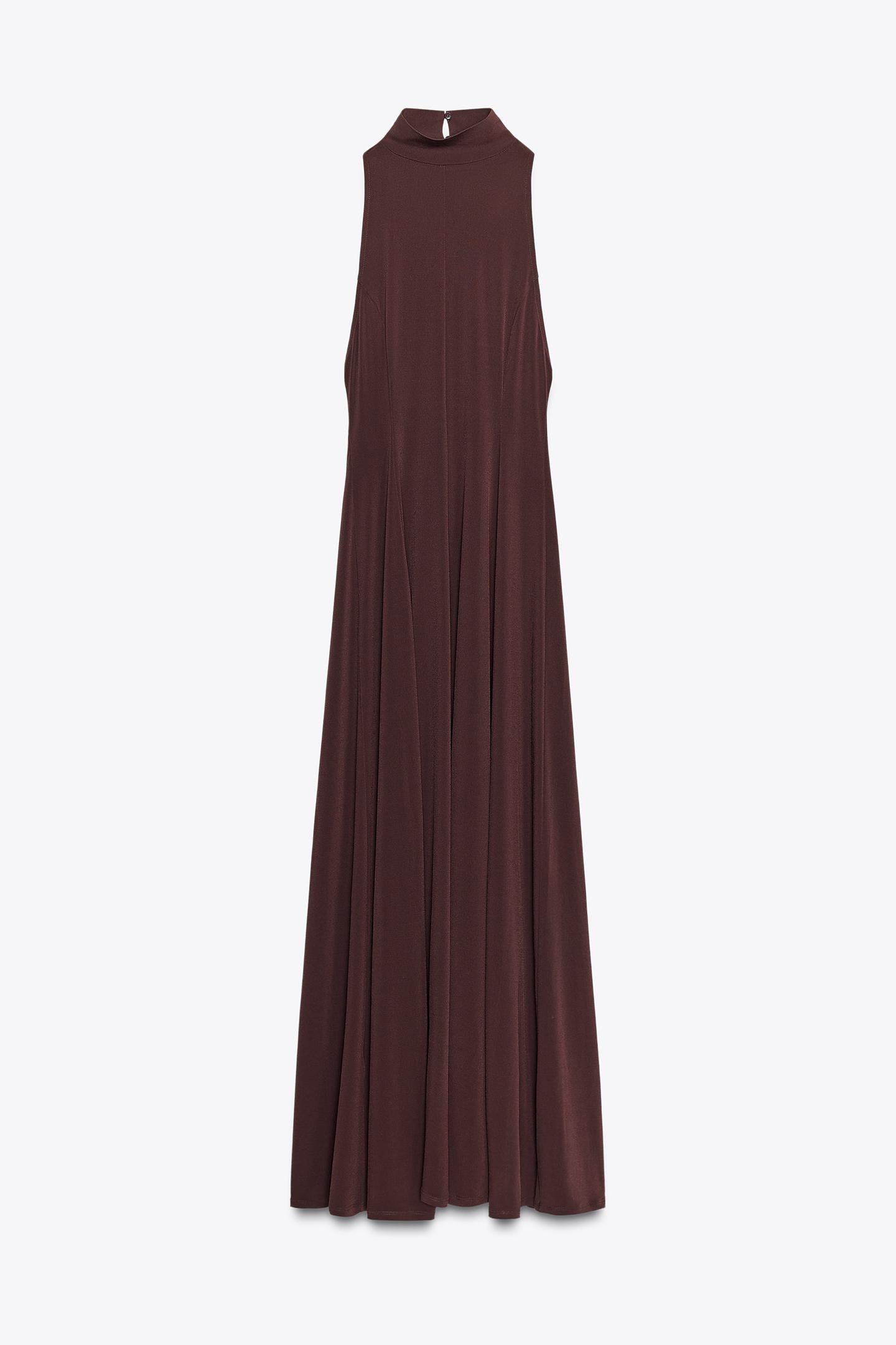 long dress with open back
